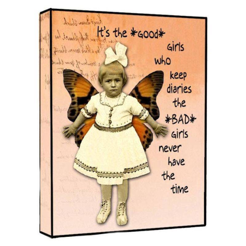 Pigeon In Our Parlour Bad Girls Wall Plaque - Click Image to Close