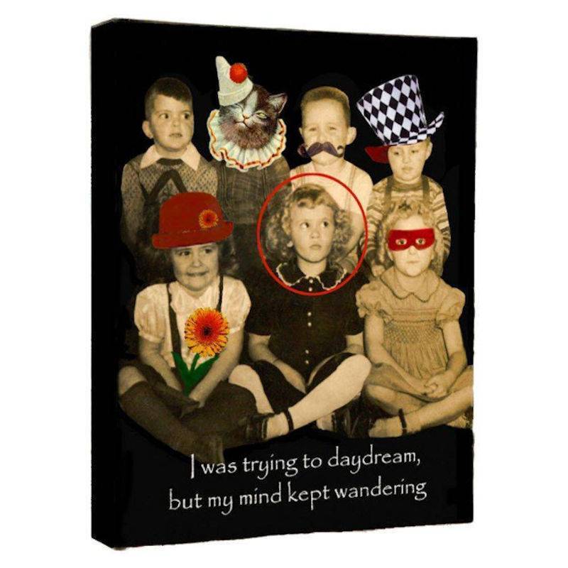 Pigeon In Our Parlour Daydreamer Wall Plaque - Click Image to Close
