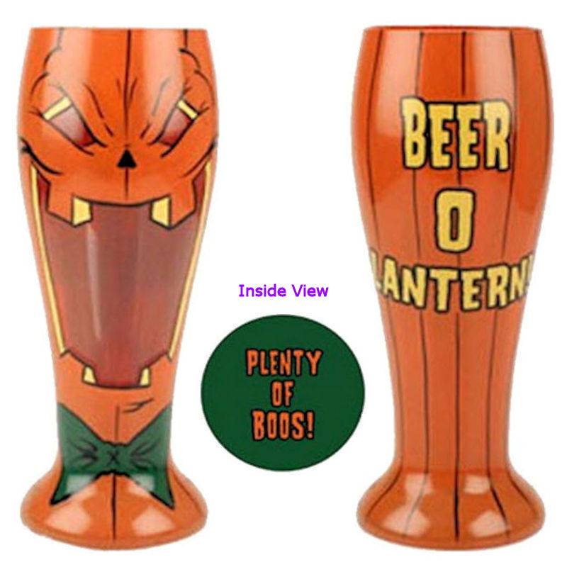 Top Shelf Beer O Lantern Pint Glass - Click Image to Close