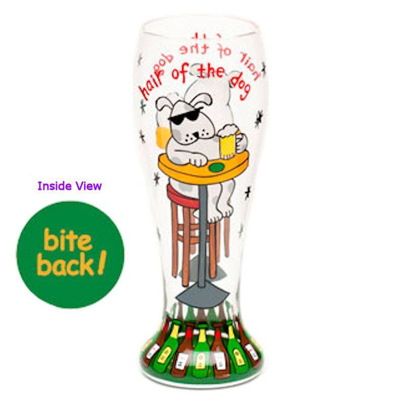 Top Shelf Hair of the Dog Pint Glass - Click Image to Close