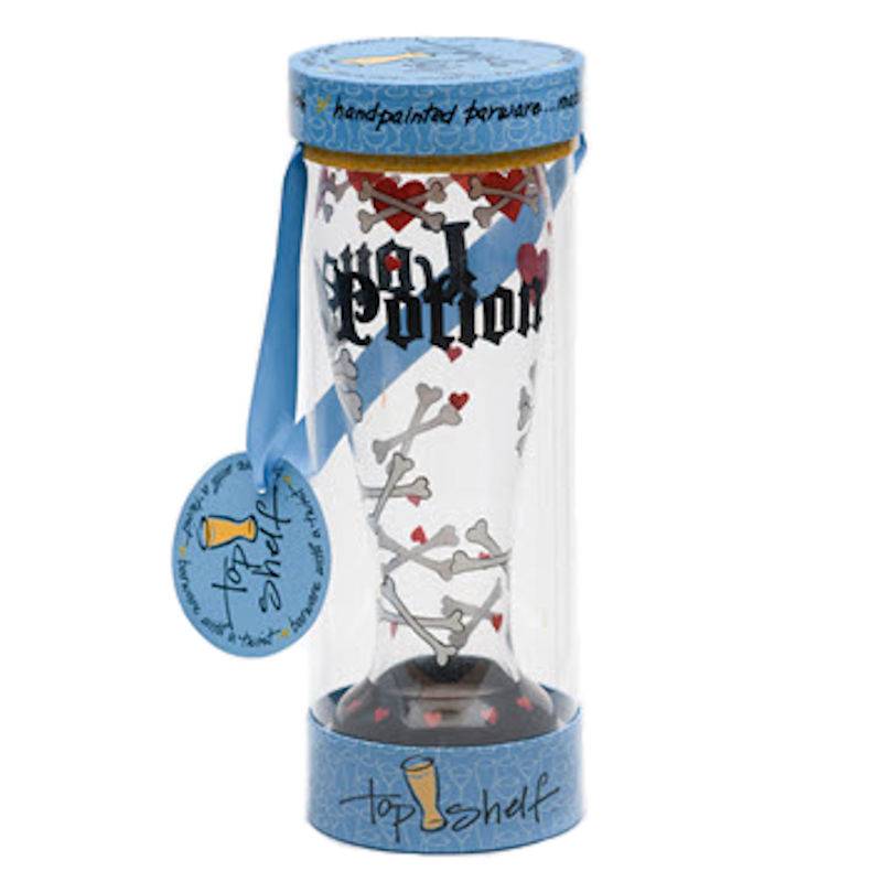 Top Shelf Love Potion Pint Glass - Click Image to Close