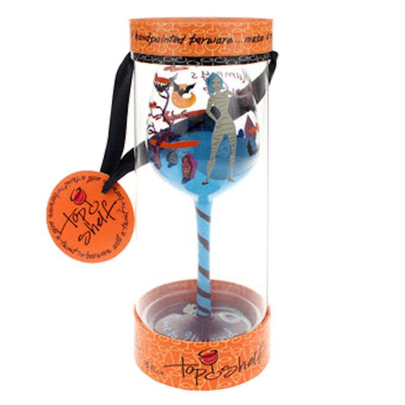 Top Shelf Mummy's Sippy Cup Wine Glass - Click Image to Close